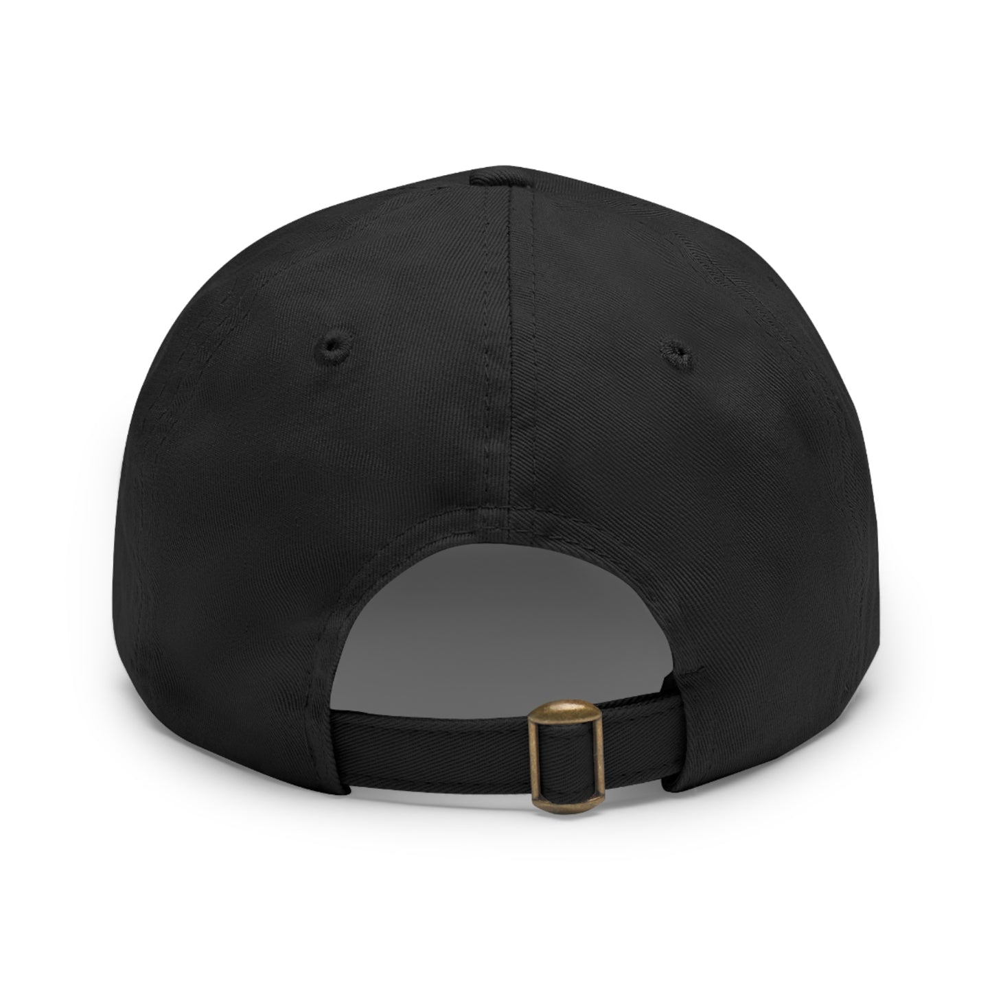 Christian Soldier Dad Hat with Leather emblem.