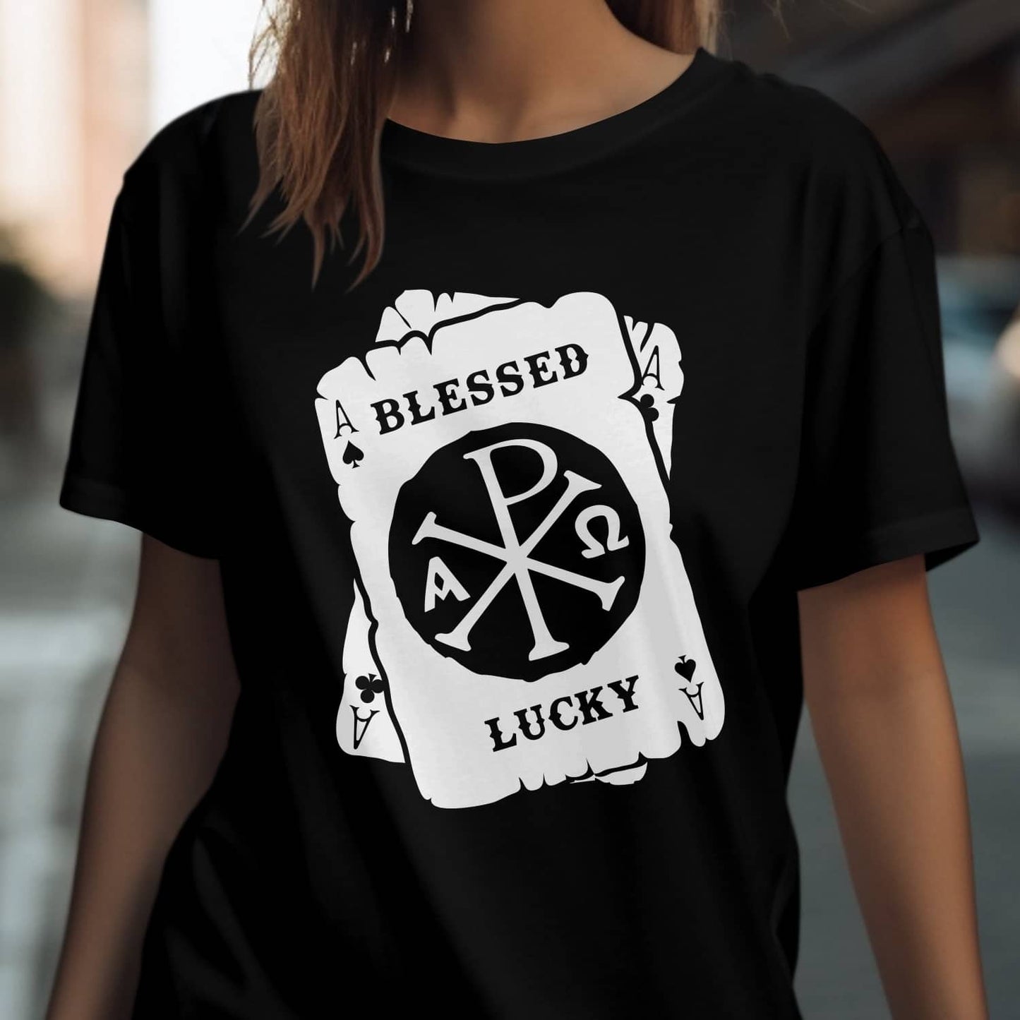 BLESSED LUCKY UNISEX TEE