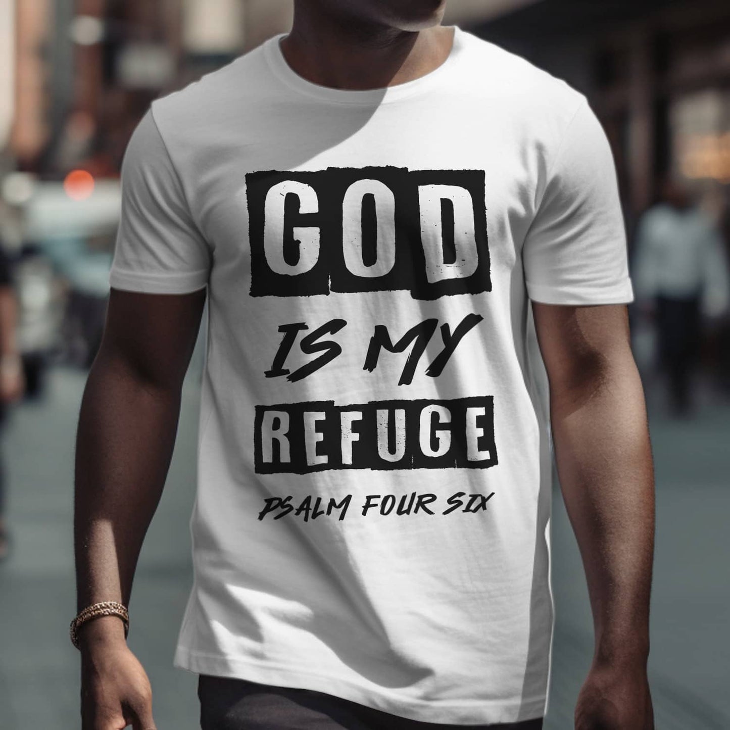 GOD IS MY REFUGE UNISEX TEE