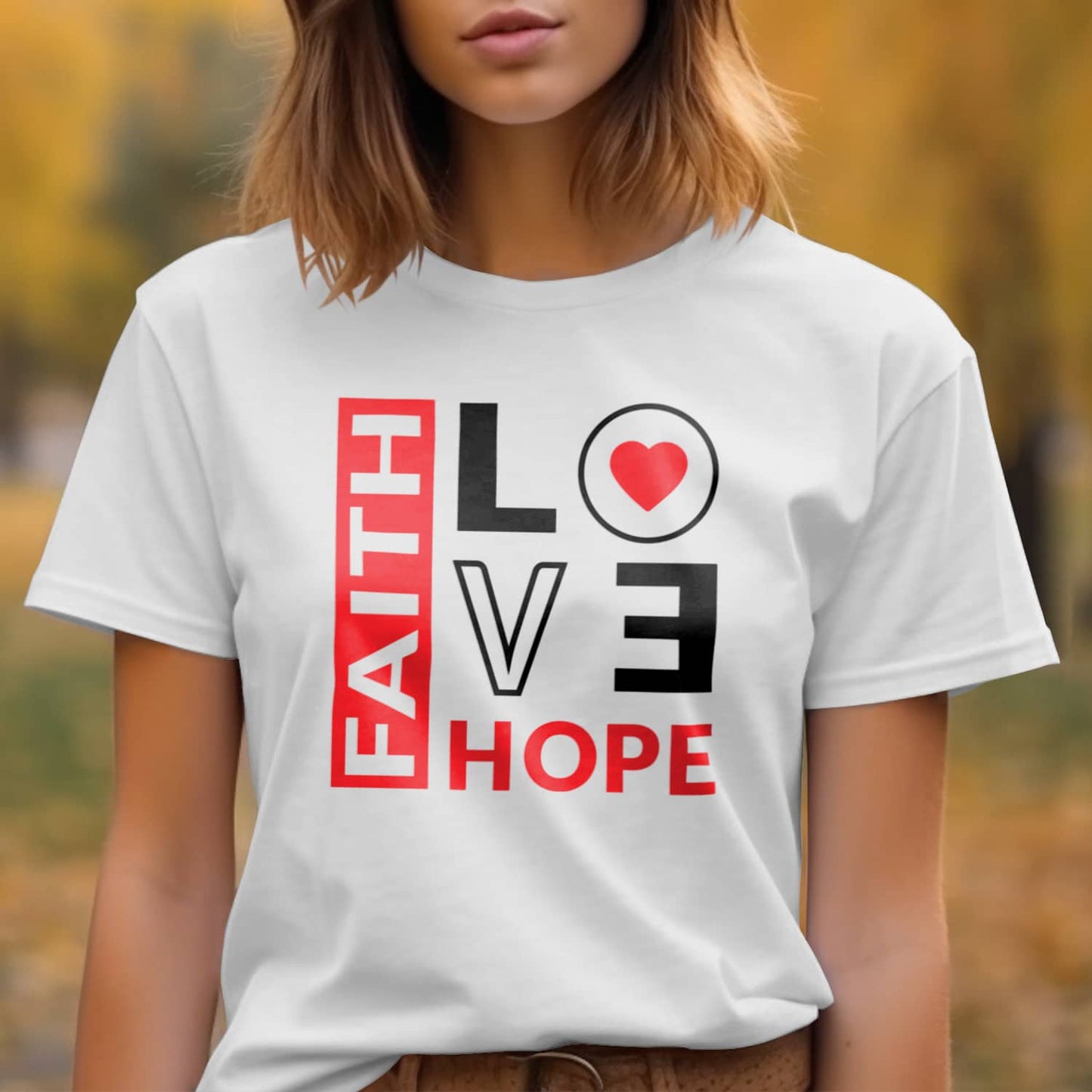 FAITH HOPE LOVE UNISEX TEE